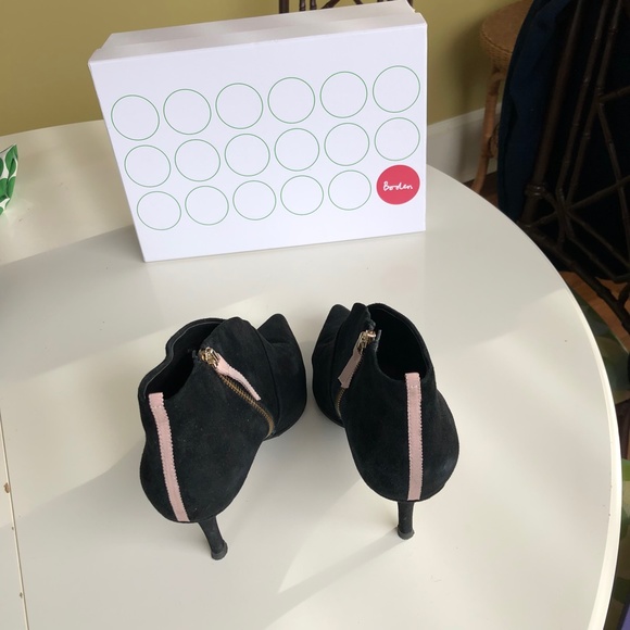 Boden Black Suede Boots - Picture 10 of 14